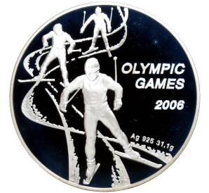 100 тенге 2005 года Казахстан «XX зимние Олимпийские Игры 2006 в Турине»