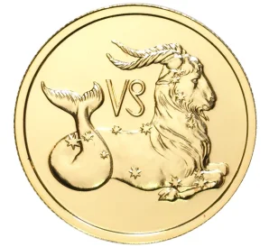 50 рублей 2003 года ММД «Знаки зодиака — Козерог»