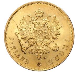 10 марок 1882 года Русская Финляндия — Фото №2