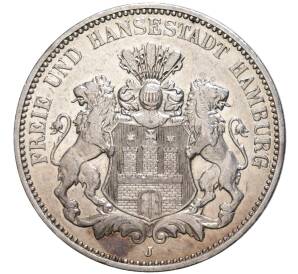 3 марки 1910 года Германия (Гамбург) — Фото №1