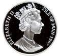 Монета 1/2 кроны 1997 года Остров Мэн «Лейф Эрикссон» (Артикул M2-58627)