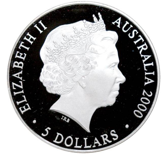 Монета 5 долларов 2000 года Австралия «Олимпийские игры 2000 в Сиднее — 9 Австралийских лиц разных рас» (Артикул M2-58668)