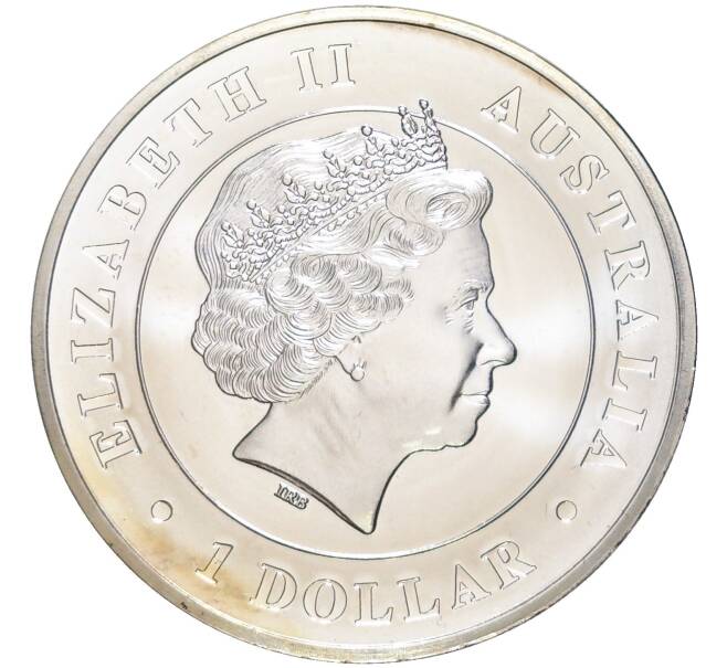 Монета 1 доллар 2015 года Австралия «Австралийский воронковый паук» (Артикул M2-58686)