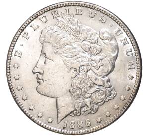 1 доллар 1886 года США — Фото №1