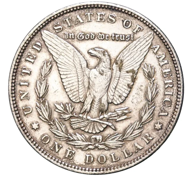 Монета 1 доллар 1896 года США (Артикул M2-58710)