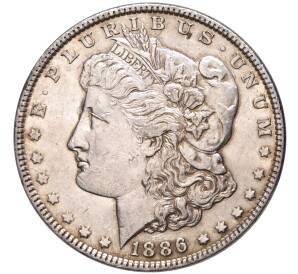 1 доллар 1886 года США — Фото №1