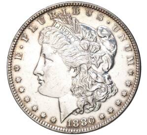 1 доллар 1880 года O США — Фото №1