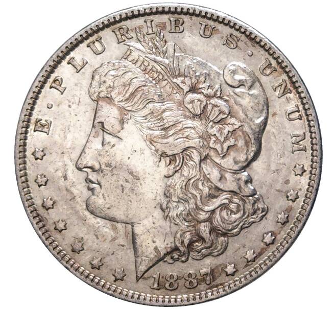 Монета 1 доллар 1887 года США (Артикул M2-58746)