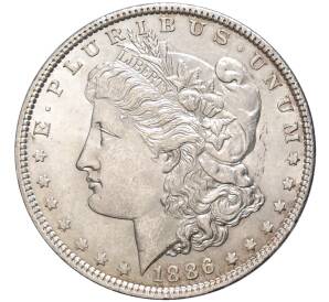 1 доллар 1886 года США — Фото №1
