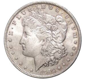 1 доллар 1884 года O США — Фото №1