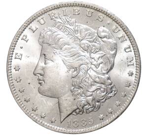 1 доллар 1885 года O США — Фото №1