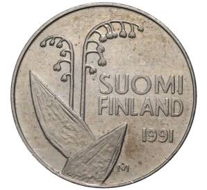 10 пенни 1991 года Финляндия — Фото №1