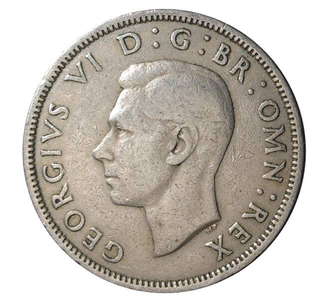 Монета 2 шиллинга 1947 года (Артикул: M2-2757) — Фото №2