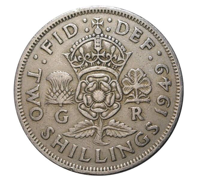 Монета 2 шиллинга 1949 года (Артикул: M2-2759) — Фото №1