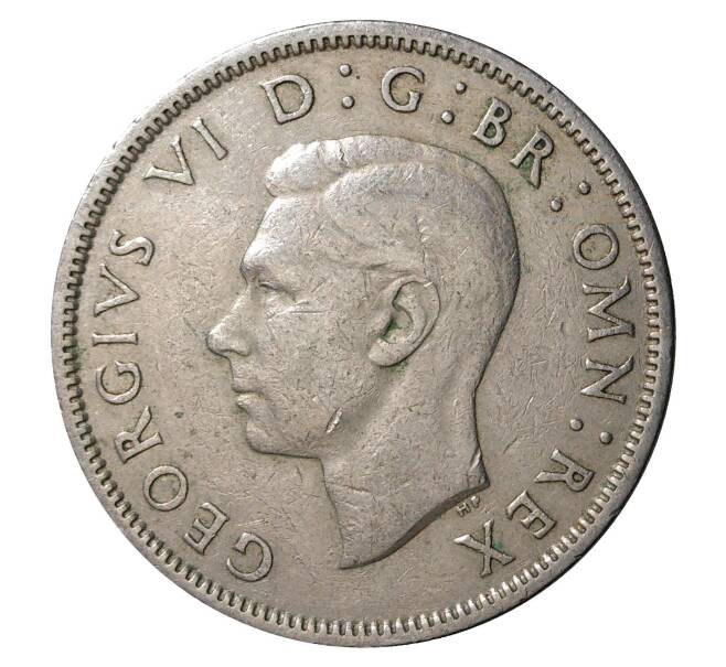 Монета 2 шиллинга 1950 года (Артикул: M2-2760) — Фото №2