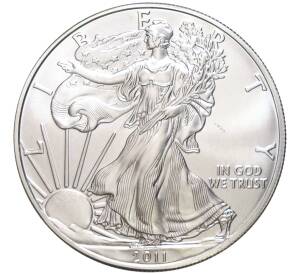 1 доллар 2011 года США «Шагающая Свобода»