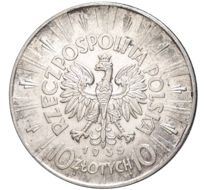 Монета 10 злотых 1935 года Польша (Артикул M2-58930)