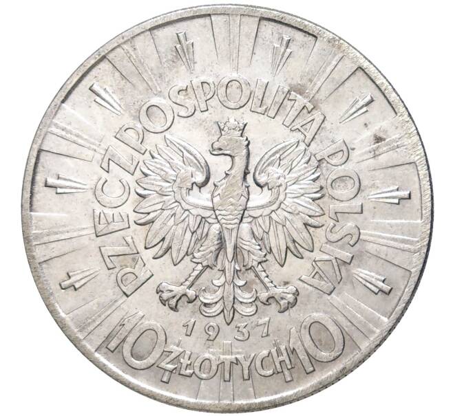 Монета 10 злотых 1937 года Польша (Артикул M2-58982)