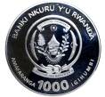 Монета 1000 шиллингов 2010 года Руанда «Китайский гороскоп — Год тигра» (Артикул M2-59011)