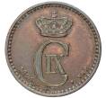 Монета 1 эре 1894 года Дания (Артикул K1-4382)