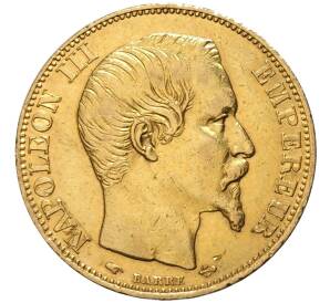 20 франков 1855 года А Франция — Фото №2