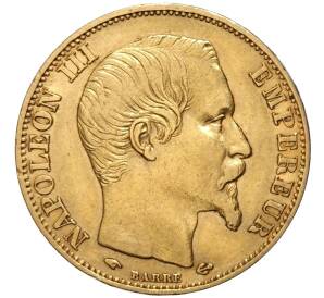 20 франков 1857 года А Франция — Фото №2