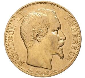 20 франков 1853 года А Франция — Фото №2