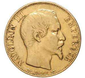 20 франков 1853 года А Франция — Фото №2