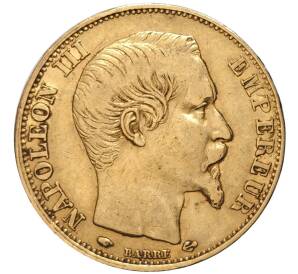20 франков 1856 года А Франция — Фото №2