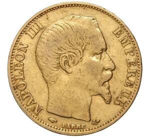 20 франков 1860 года А Франция — Фото №2