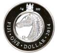 Монета 1 доллар 2014 года Фиджи «Китайский гороскоп — Год лошади» (Артикул M2-59112)