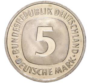 5 марок 1996 года F Германия
