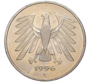 5 марок 1996 года F Германия