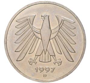 5 марок 1997 года D Германия