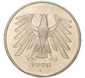5 марок 1998 года F Германия