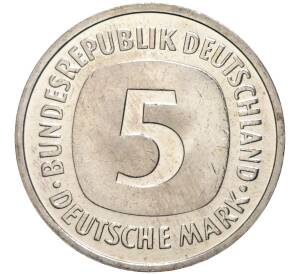 5 марок 1998 года F Германия