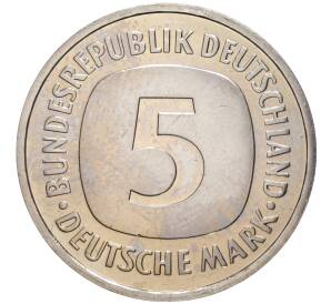 5 марок 1999 года D Германия