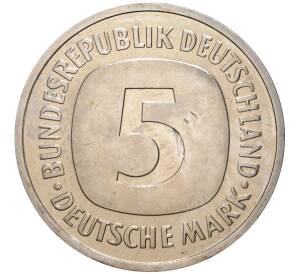 5 марок 1999 года D Германия