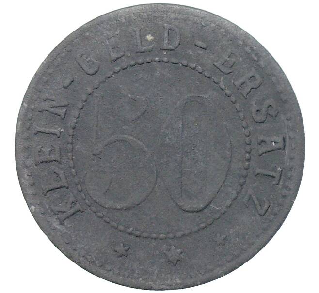 Монета 50 пфеннигов 1918 года Германия — город Ванген (Нотгельд) (Артикул: K11-82605) — Фото №2
