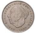 Монета 2 марки 1971 года G Западная Германия (ФРГ) «Теодор Хойс» (Артикул K11-82716)
