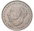 Монета 2 марки 1972 года F Западная Германия (ФРГ) «Теодор Хойс» (Артикул K11-82719)