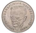 Монета 2 марки 1990 года J Западная Германия (ФРГ) «Курт Шумахер» (Артикул K11-82788)