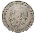 Монета 2 марки 1970 года G Западная Германия (ФРГ) «Конрад Аденауэр» (Артикул K11-82791)
