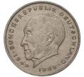 Монета 2 марки 1970 года G Западная Германия (ФРГ) «Конрад Аденауэр» (Артикул K11-82792)