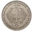 Монета 2 марки 1976 года F Западная Германия (ФРГ) «Конрад Аденауэр» (Артикул K11-82814)