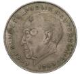 Монета 2 марки 1982 года D Западная Германия (ФРГ) «Конрад Аденауэр» (Артикул K11-82820)