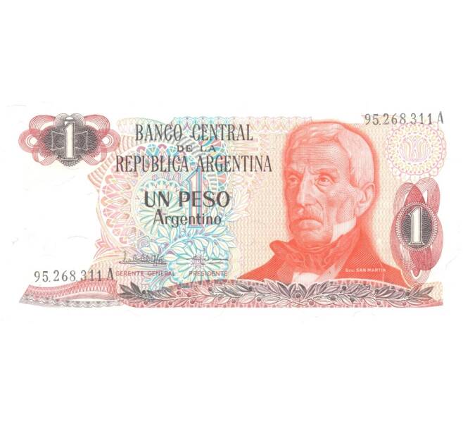 Банкнота 1 песо образца 1983 года (Артикул: B2-0683) — Фото №1