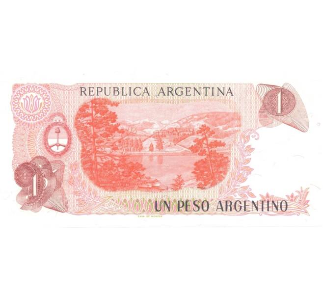 Банкнота 1 песо образца 1983 года (Артикул: B2-0683) — Фото №2