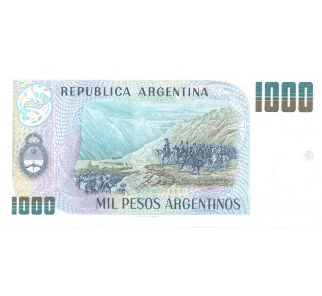 Банкнота 1000 песо 1984 года (Артикул: B2-0692) — Фото №2