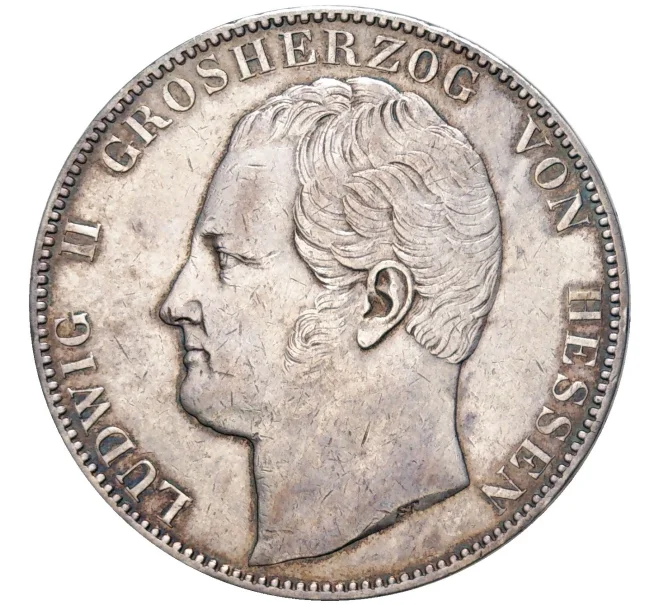 Монета 2 талера 1841 года Гессен-Дармштадт (Артикул M2-59203)
